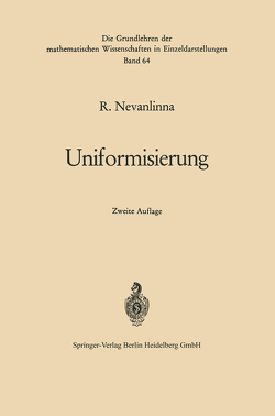 Uniformisierung von Nevanlinna,  Rolf