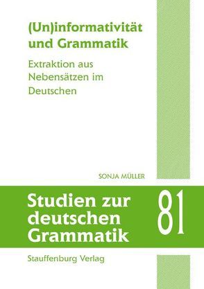 (Un)informativität und Grammatik von Müller,  Sonja