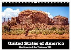 United States of America – Eine Reise durch den Westen der USA (Wandkalender 2024 DIN A3 quer), CALVENDO Monatskalender von Westermann,  Dennis