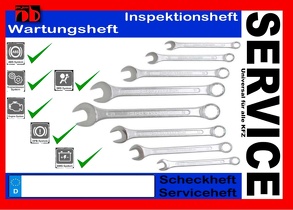 Universal KFZ Inspektionsheft Serviceheft Wartungsheft Scheckheft von Sültz,  Uwe H.