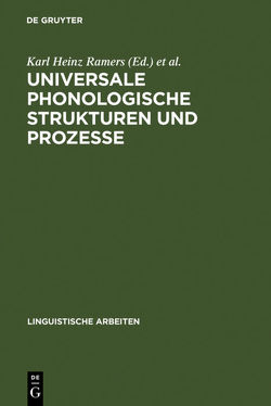 Universale phonologische Strukturen und Prozesse von Ramers,  Karl Heinz, Vater,  Heinz, Wode,  Henning
