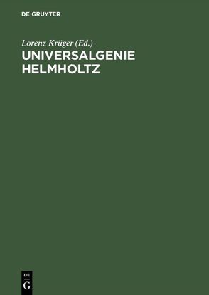 Universalgenie Helmholtz von Krüger,  Lorenz