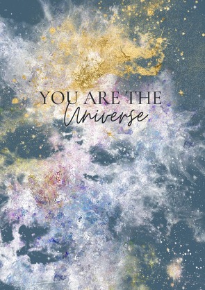 Universe Collection / Notizbuch, Bullet Journal, Journal, Planer, Tagebuch „You are the Universe“ von Scharte,  Christin