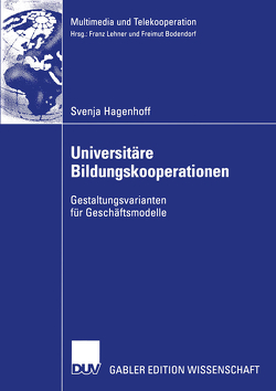 Universitäre Bildungskooperationen von Hagenhoff,  Svenja