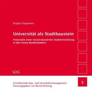 Universität als Stadtbaustein von Nentwig,  Bernd, Ziegenbein,  Brigitta