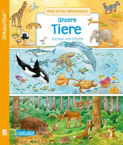 Unkaputtbar: Mein erstes Wimmelbuch: Unsere Tiere von Döring,  Hans Günther