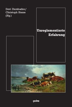 Unreglementierte Erfahrung von Braunstein,  Dirk, Duckheim,  Simon, Dumbadze,  Devi, Gerhard Scheit, Hesse,  Christoph, Kettner,  Fabian, Klasen,  Isabelle, Lehmann,  Irene