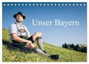 Unser Bayern (Tischkalender 2024 DIN A5 quer), CALVENDO Monatskalender von Gann (magann),  Markus