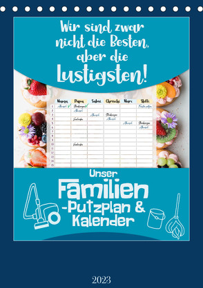 Unser Familien-Putzplan & Kalender 2023 (Tischkalender 2023 DIN A5 hoch) von MD-Publishing