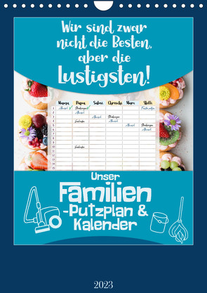 Unser Familien-Putzplan & Kalender 2023 (Wandkalender 2023 DIN A4 hoch) von MD-Publishing