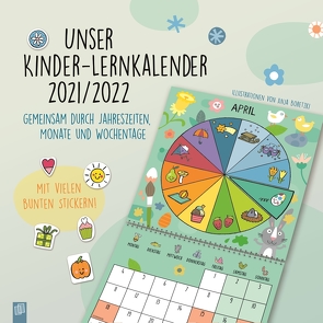 Unser Kinder-Lernkalender 2021/2022 von Boretzki,  Anja