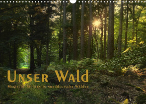 Unser Wald – Magische Sichten in norddeutsche Wälder / Geburtstagskalender (Wandkalender 2022 DIN A3 quer) von Langenkamp,  Heike
