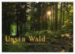 Unser Wald – Magische Sichten in norddeutsche Wälder / Geburtstagskalender (Wandkalender 2024 DIN A2 quer), CALVENDO Monatskalender von Langenkamp,  Heike
