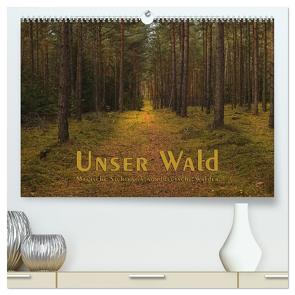 Unser Wald – Magische Sichten in norddeutsche Wälder (hochwertiger Premium Wandkalender 2024 DIN A2 quer), Kunstdruck in Hochglanz von Langenkamp (dieimwaldlebt),  Heike