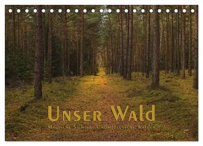 Unser Wald – Magische Sichten in norddeutsche Wälder (Tischkalender 2024 DIN A5 quer), CALVENDO Monatskalender von Langenkamp (dieimwaldlebt),  Heike