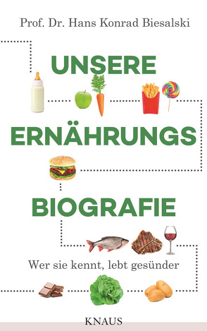 Unsere Ernährungsbiografie von Biesalski,  Hans Konrad