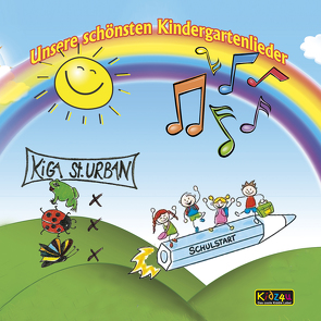 Unsere schönsten Kindergartenlieder von TopX Media,  Kidz4u, Weisshaar,  Armin