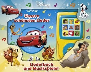 Unsere schönsten Lieder – Liederbuch und Musikspieler – Disney-Pappbilderbuch mit 15 beliebten Kinderliedern