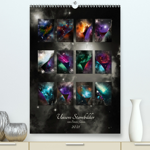 Unsere Sternbilder (Premium, hochwertiger DIN A2 Wandkalender 2021, Kunstdruck in Hochglanz) von Glimm,  Simon