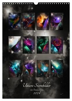 Unsere Sternbilder (Wandkalender 2024 DIN A3 hoch), CALVENDO Monatskalender von Glimm,  Simon