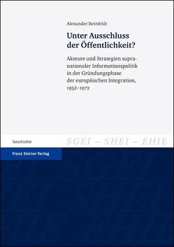 Unter Ausschluss der Öffentlichkeit? von Reinfeldt,  Alexander