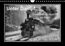 Unter Dampf – Eisenbahnromantik im Harz (Wandkalender 2023 DIN A4 quer) von Maurer,  Marion