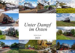 Unter Dampf im Osten (Tischkalender 2023 DIN A5 quer) von Artist Design,  Magic, Gierok,  Steffen