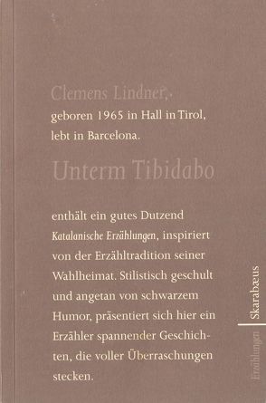 Unterm Tibidabo von Lindner,  Clemens