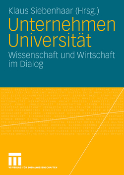 Unternehmen Universität von Siebenhaar,  Klaus