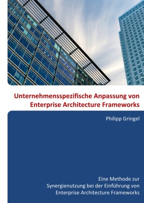 Unternehmensspezifische Anpassung von Enterprise Architecture Frameworks von Gringel,  Philipp