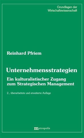 Unternehmensstrategien von Pfriem,  Reinhard