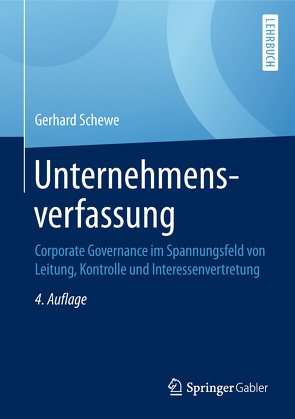 Unternehmensverfassung von Schewe,  Gerhard