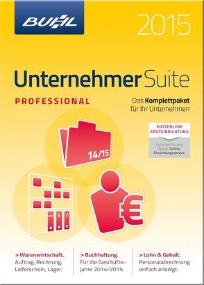 Unternehmer Suite 2015 Professional von Buhl Data Service GmbH