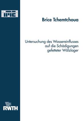 Untersuchung des Wasserflusses auf die Schädigungen gefetteter Wälzlager von Tchemtchoua,  Brice