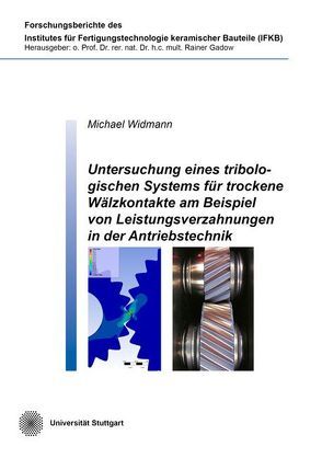 Untersuchung eines tribologischen Systems für trockene Wälzkontakte am Beispiel von Leistungsverzahnungen in der Antriebstechnik von Widmann,  Michael