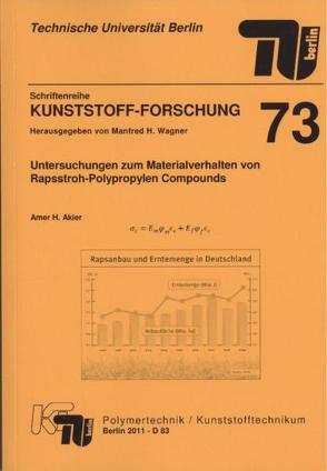 Untersuchungen zum Materialverhalten von Rapsstroh-Polypropylen Compounds von Akier,  Amer H.