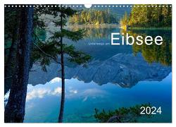 Unterwegs am Eibsee (Wandkalender 2024 DIN A3 quer), CALVENDO Monatskalender von Maier,  Norbert