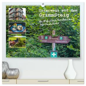 Unterwegs auf dem GrimmSteig – Zu Fuß durch Nordhessens Märchenwälder (hochwertiger Premium Wandkalender 2024 DIN A2 quer), Kunstdruck in Hochglanz von Bering,  Thomas