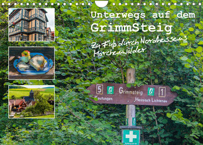 Unterwegs auf dem GrimmSteig – Zu Fuß durch Nordhessens Märchenwälder (Wandkalender 2023 DIN A4 quer) von Bering,  Thomas