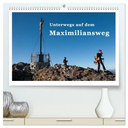 Unterwegs auf dem Maximiliansweg (hochwertiger Premium Wandkalender 2024 DIN A2 quer), Kunstdruck in Hochglanz von Haas und Nicki Sinanis,  Bettina