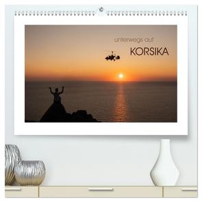 unterwegs auf Korsika (hochwertiger Premium Wandkalender 2024 DIN A2 quer), Kunstdruck in Hochglanz von Steiner,  Gabi