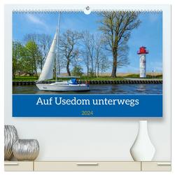 Unterwegs auf Usedom (hochwertiger Premium Wandkalender 2024 DIN A2 quer), Kunstdruck in Hochglanz von Kulisch,  Christiane