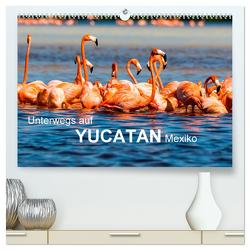 Unterwegs auf Yucatan Mexiko (hochwertiger Premium Wandkalender 2024 DIN A2 quer), Kunstdruck in Hochglanz von Baumert,  Frank