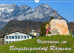 Unterwegs im Bergsteigerdorf Ramsau (Wandkalender 2023 DIN A4 quer) von Wilczek,  Dieter