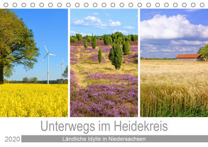 Unterwegs im Heidekreis (Tischkalender 2020 DIN A5 quer) von Scheffbuch,  Gisela