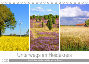 Unterwegs im Heidekreis (Tischkalender 2023 DIN A5 quer) von Scheffbuch,  Gisela