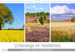 Unterwegs im Heidekreis (Wandkalender 2023 DIN A4 quer) von Scheffbuch,  Gisela