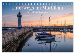 Unterwegs im Morbihan (Tischkalender 2024 DIN A5 quer), CALVENDO Monatskalender von Hoffmann,  Klaus