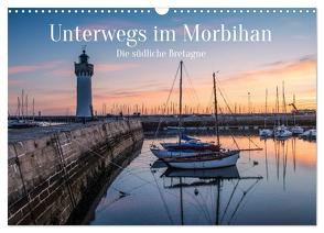 Unterwegs im Morbihan (Wandkalender 2024 DIN A3 quer), CALVENDO Monatskalender von Hoffmann,  Klaus