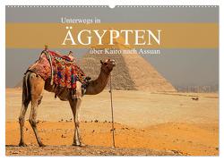 Unterwegs in Ägypten – über Kairo nach Assuan (Wandkalender 2024 DIN A2 quer), CALVENDO Monatskalender von Werner Altner,  Dr.